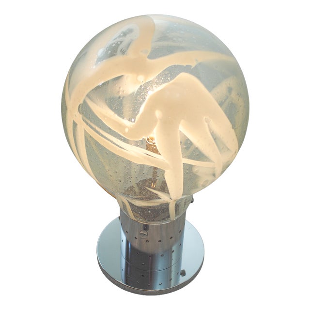 Large Murano Glass Lamp, Italy, 1960s For Sale