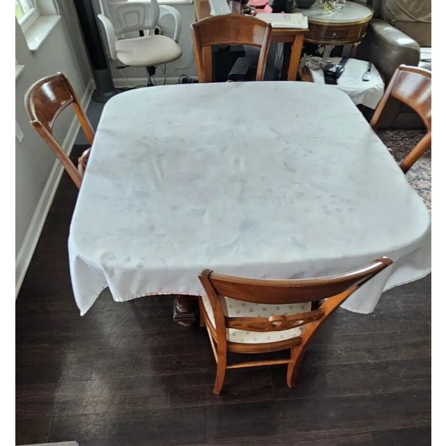 French Antique French Louis XVI Rectangular Dining Table For Sale - Image 3 of 12