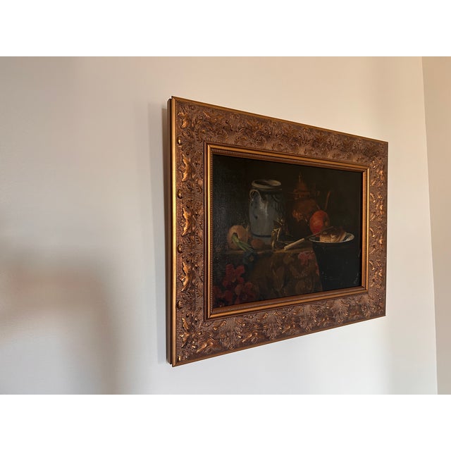 Antique Original Still-Life Oil Painting, American School of William Merritt Chase For Sale - Image 11 of 12