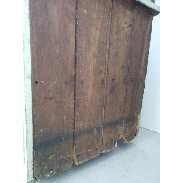 Gray Gustavian Corner Cabinet, Sweden For Sale - Image 8 of 18