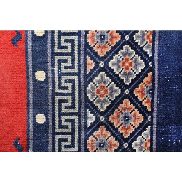2000 - 2009 Chinese Art Deco Rug For Sale - Image 5 of 7