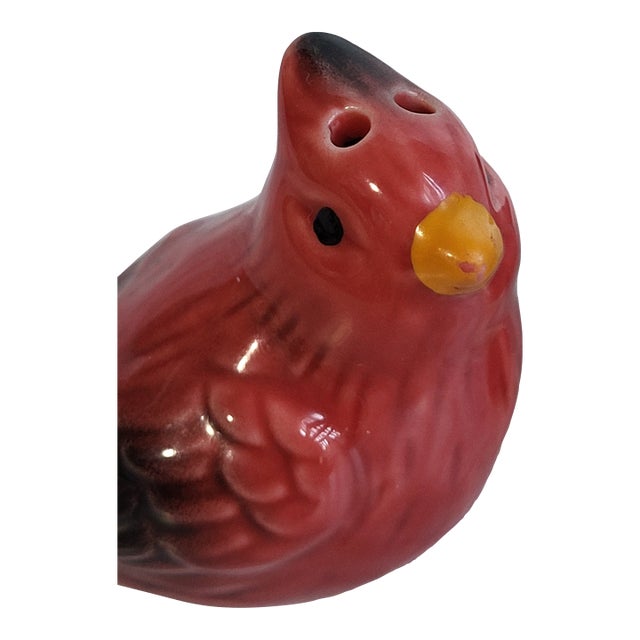1990s Cardinal Bird Salt & Pepper Shakers - A Pair For Sale
