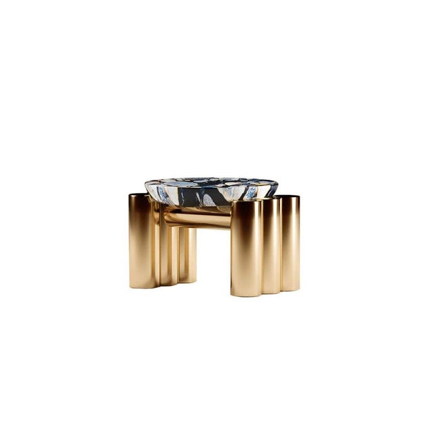 Metal Table Cluster in Métal by Alter Ego Studio For Sale - Image 7 of 7