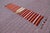 Size: 6 x 9.6 ft - 64 x 270 cm - 25 x 106 inches Color: Organic Natural Dye ( Red,Orange,Black,Cream ) Material: 100% Hand...