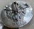 Silver Circa 1930 Whimsical Hand Forged Rose & Ribbon Aluminum Trinket Box For Sale - Image 8 of 18