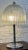 1940s Sabino French Art Deco Glass & Chrome Table Lamp For Sale - Image 5 of 6