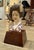 Japanese Japanese Bijin-Geisha Bust on Pedestal, Signed For Sale - Image 3 of 12