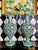 Pair Signed J. Leonardo Portuguese Hand-Painted Reticulated Ceramic Ewers, 15" For Sale In Boston - Image 6 of 17