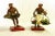 A fun and quirky pair of vintage Petite Choses bud vases! The pair includes both the male and female monkey servants. One...