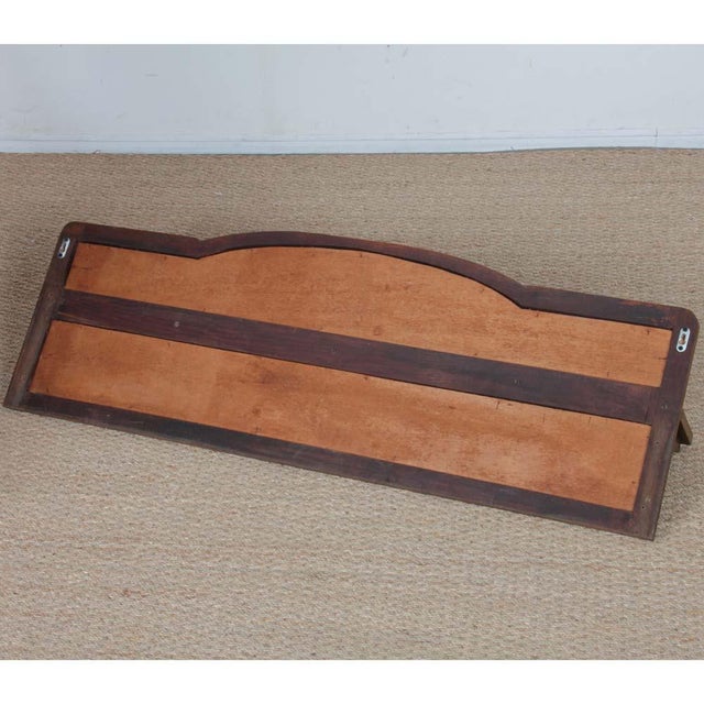 20th Century Wooden Shelf with Mirror, in Good conditions. Designed 1920 to 1949