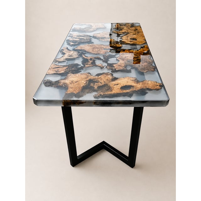 Not Yet Made - Made To Order Olive Root and Resin Table by Andrea Toffanin for Hood For Sale - Image 5 of 7