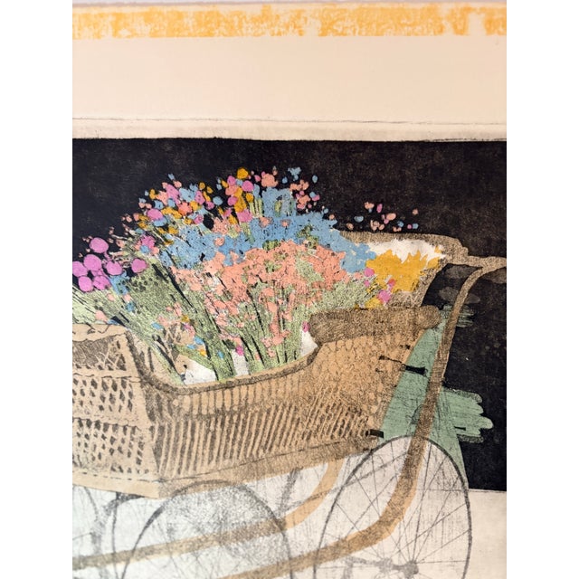 Late 20th Century Danny Phifer "Decorated Perambulator" Signed Limited Edition Original Etching 13/300 For Sale - Image 16 of 16