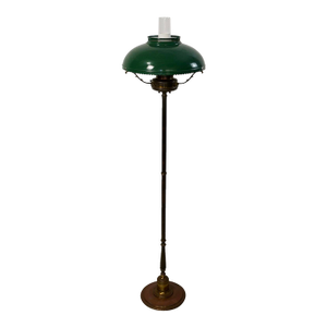 1930’s Colonial Hollywood Regency Hurricane Floor Lamp