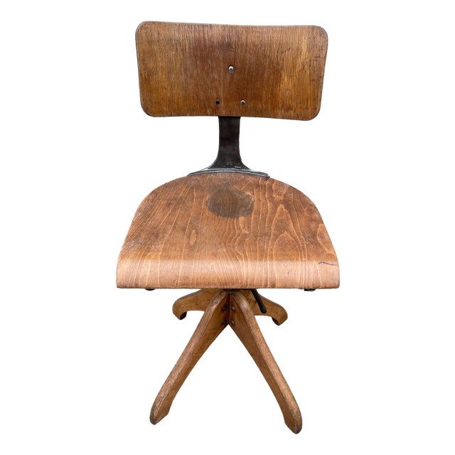 Adjustable Architects Chair by Margarete Klöber for Polstergleich, Germany, 1930s For Sale