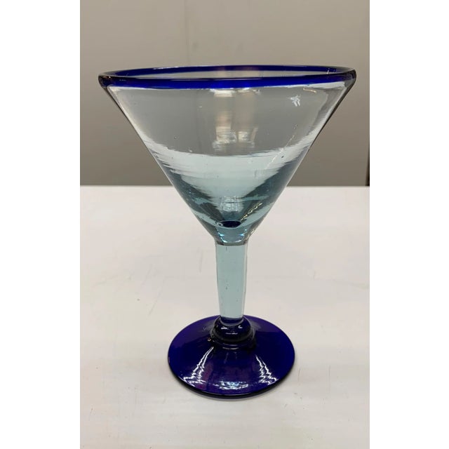 Mexican 2000s Margarita or Martini Glasses -Set of 6 For Sale - Image 3 of 9