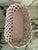 Weaved Italian Ceramic Basket For Sale - Image 4 of 4