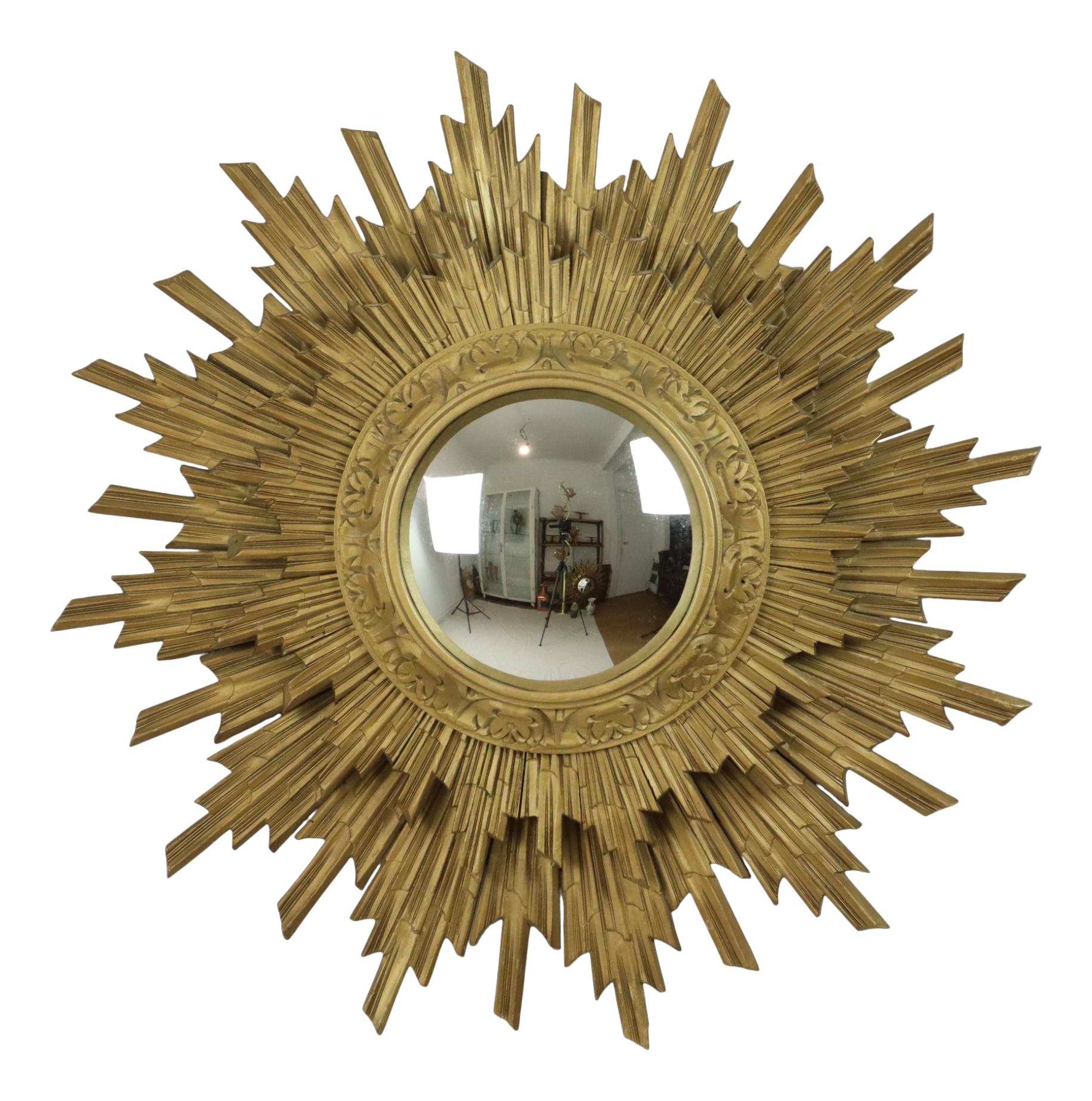 e's ジョージズ（※鏡のみ） Vintage Convex Mirrors - Chairish