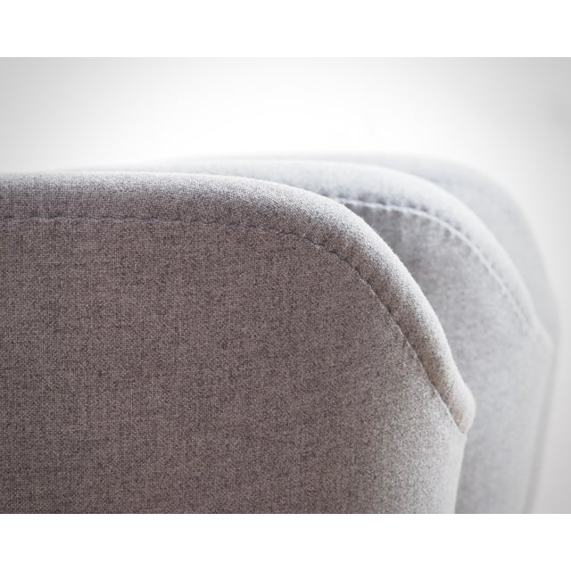 Metal Conference Armchairs by Eero Saarinen for Knoll International, Set of 3 For Sale - Image 7 of 18