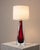 Striking mid-century modern table lamp designed by Carl Fagerlund for Orrefors, Sweden, circa 1960s. This sculptural piece...