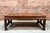 Vintage 1930's Ming Style Burma Padauk Wood Coffee Table With Chinese Scrollwork For Sale - Image 4 of 12