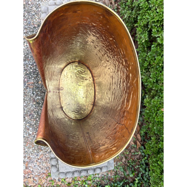 1960s Italian Modern Mixed Metals Umbrella Stand For Sale - Image 10 of 13