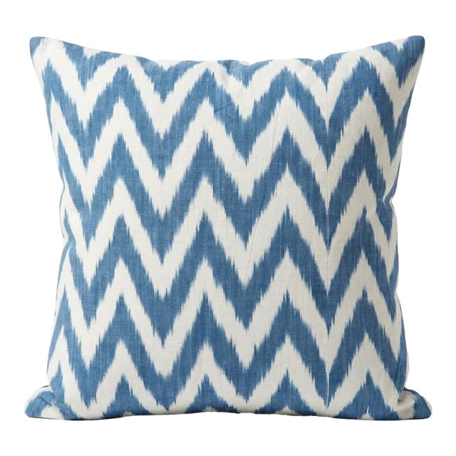 Uzbek Velvet Pillow Cover 17'' X 18'' For Sale