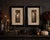 Early 21st Century Pair of Framed Ghost With Candles Portrait Prints | Gothic Halloween Wall Art For Sale - Image 5 of 9