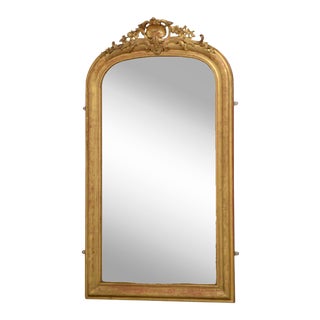 Antique French Wall Mirror, 1890s For Sale