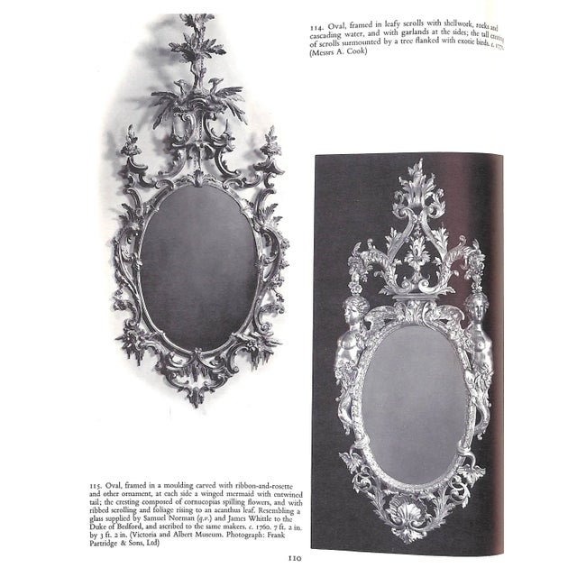 Paper "English Looking-Glasses: A Study of the Glass, Frames and Makers (1670-1820)" 1965 Wills, Geoffrey For Sale - Image 7 of 11