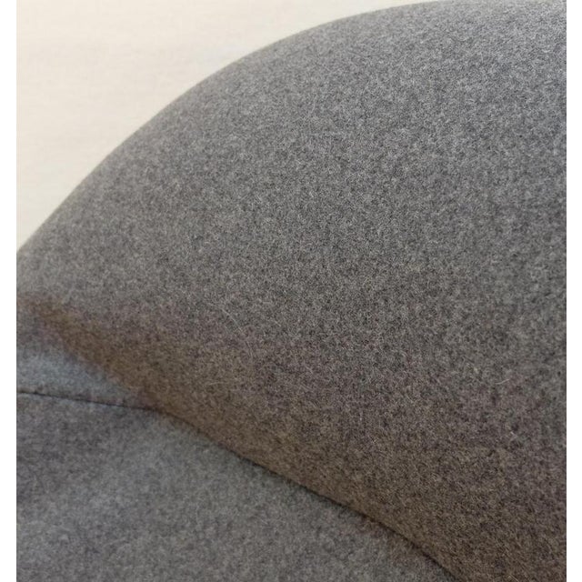 Black Gemini Rocking Chair by Walter S. Chenery for Lurashell, 1960s For Sale - Image 8 of 11