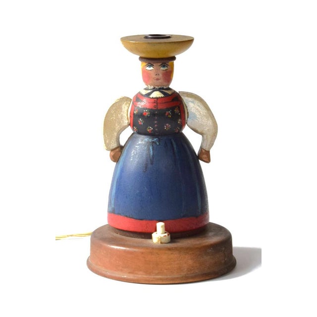 Vintage South American Lamp, 1930s For Sale - Image 9 of 9