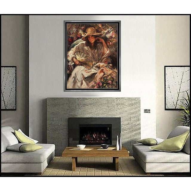Message us to inquire about custom framing options! (Included for free with every purchase) The artwork is of impressive...