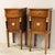 Italian Directoire Bedside Tables in Walnut, 1790s, Set of 2 For Sale - Image 4 of 14