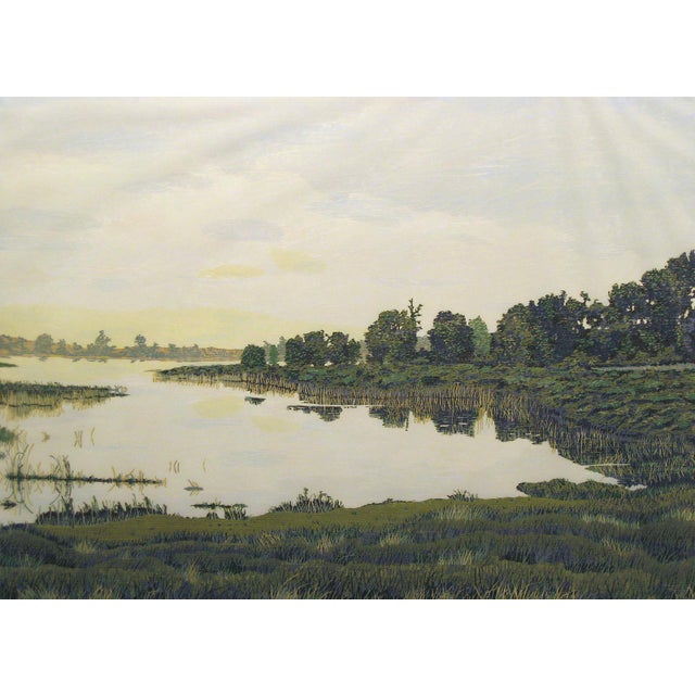 "Late Summer" by Gordon Mortensen Hand signed, titled, dated & numbered by the artist Limited Edition Reduction Woodcut...