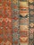 19th Century Persian Kurdish Wide Runner Rug, Hand-Knotted Wool, Allover Paisley Pattern, Terracotta & Blue, 4x12 For Sale - Image 11 of 15