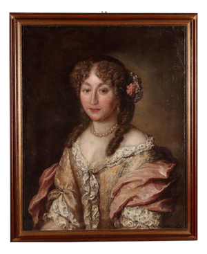 After Jakob Ferdinand Voet, Female Portrait, Canvas