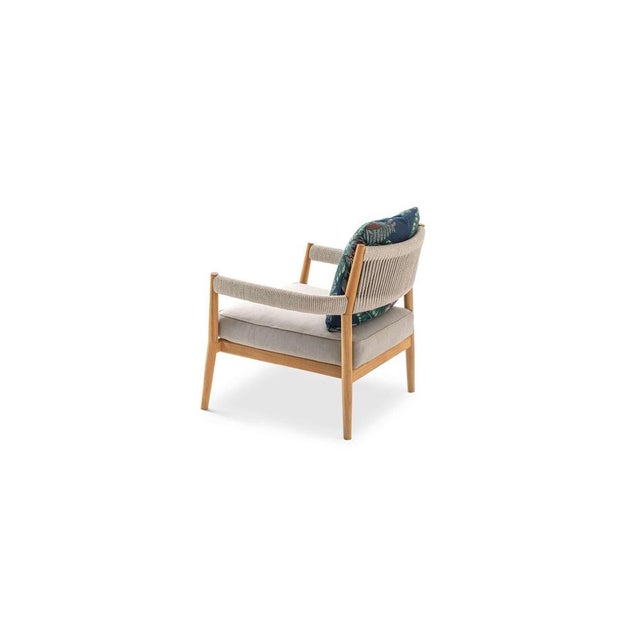 Textile Italian Dine Out Armchair by Rodolfo Dordoni for Cassina, 2022 For Sale - Image 7 of 9