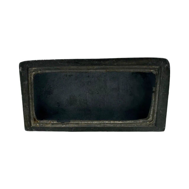 Vintage Doberman Dog Figure Statue Black Metal Desk Animal For Sale - Image 9 of 12