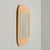Vintage Kartell wall mirror with softly rounded square frame in beige ABS plastic. Made in Italy in the 1960s and...