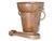 Mid 20th Century Hamered Copper Ice Bucket w/ Tongs For Sale - Image 5 of 6