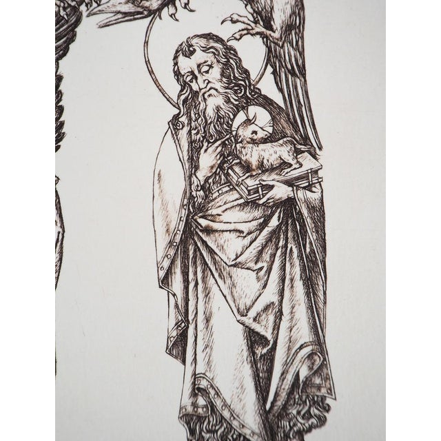 Cécile Reims, The War Between the Past and the Present, 20th Century, Etching For Sale - Image 5 of 10