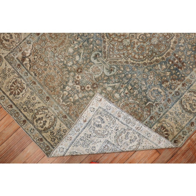 Antique Persian Tabriz Carpet - 4'6" x 6'2" For Sale - Image 4 of 8