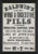 Vintage Victorian Baldwins Pills Framed Posters, 1895, Set of 6 For Sale - Image 9 of 13