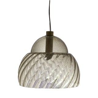 Murano Glass Chandelier in Amber Color from Mazzega, 1970s For Sale