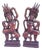 Nude Wooden Apsara Dancer Figurine, Cambodia, 1980s, Set of 2 For Sale