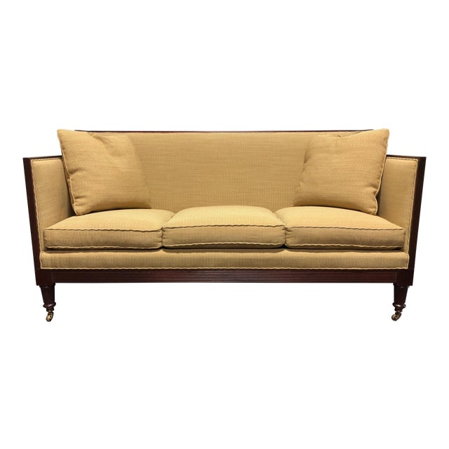 Baker Stately Homes Guinness Irish Regency Style Settee Sofa Chairish