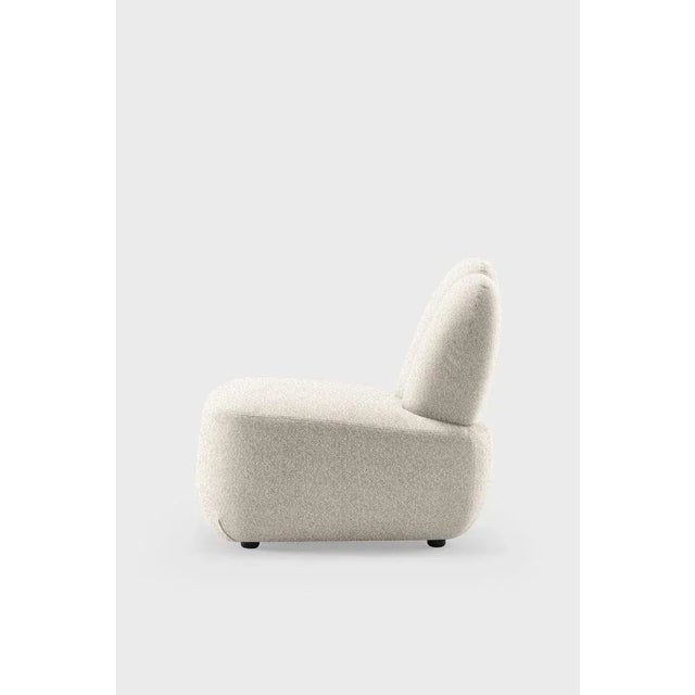 Bunny Designer Lounge Chair in Beige Fabric from EMKO For Sale - Image 4 of 9