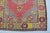 Turkish 1950s Faded Rose and Dark Slate Border, Low Pile Distressed Turkish Rug For Sale - Image 3 of 10