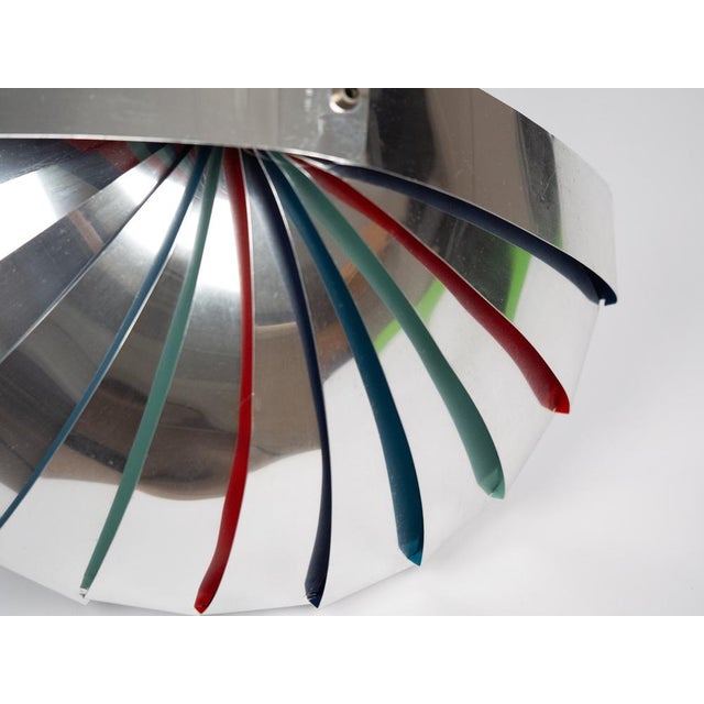 Vintage Danish Konkylie Lamp by Louis Weisdorf for Lyfa, 1963 For Sale - Image 12 of 13