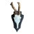 Roe Deer Trophy 141 Black Forest Antlers Abnormal For Sale